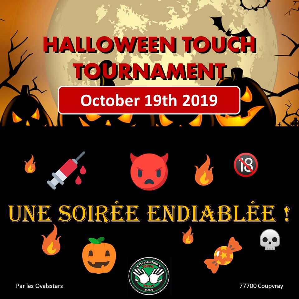 Halloween Tournament - TOUCH FRANCE - La Fédération nationale de Touch